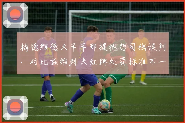 梅德维德夫辛辛那提抱怨司线误判，对比兹维列夫红牌处罚标准不一引双标骂战